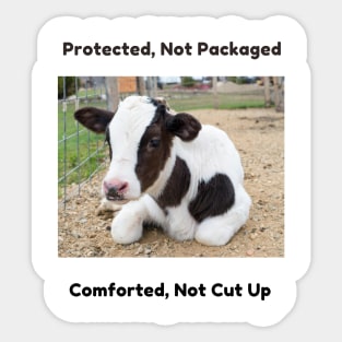 PROTECTED CALF. Sticker